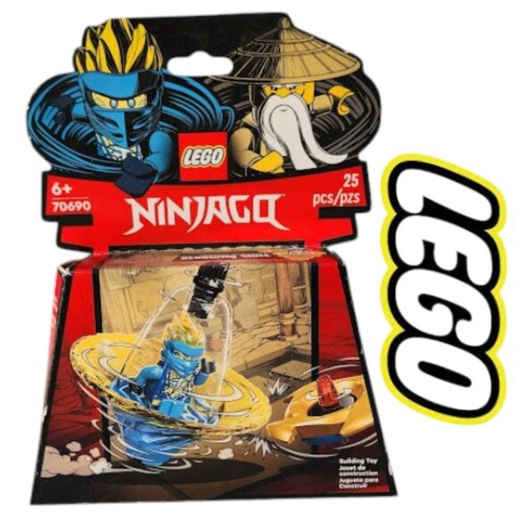 NEW LEGO NINJAGO Tops Spinjitzu Ninja Training Spinning toy Blue Building Kit - - Picture 1 of 6